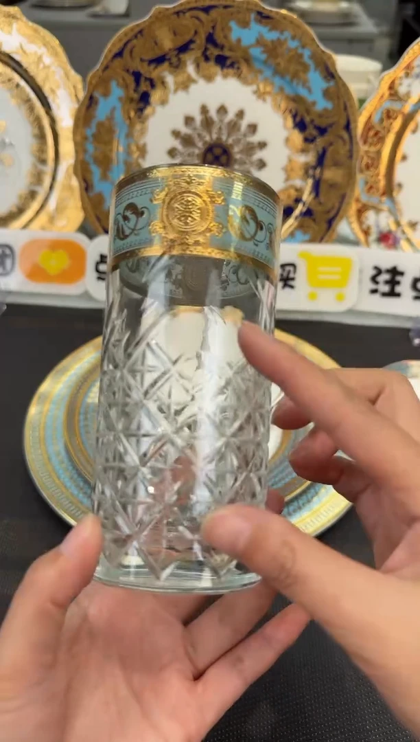 瓷片水杯  福利款微瑕