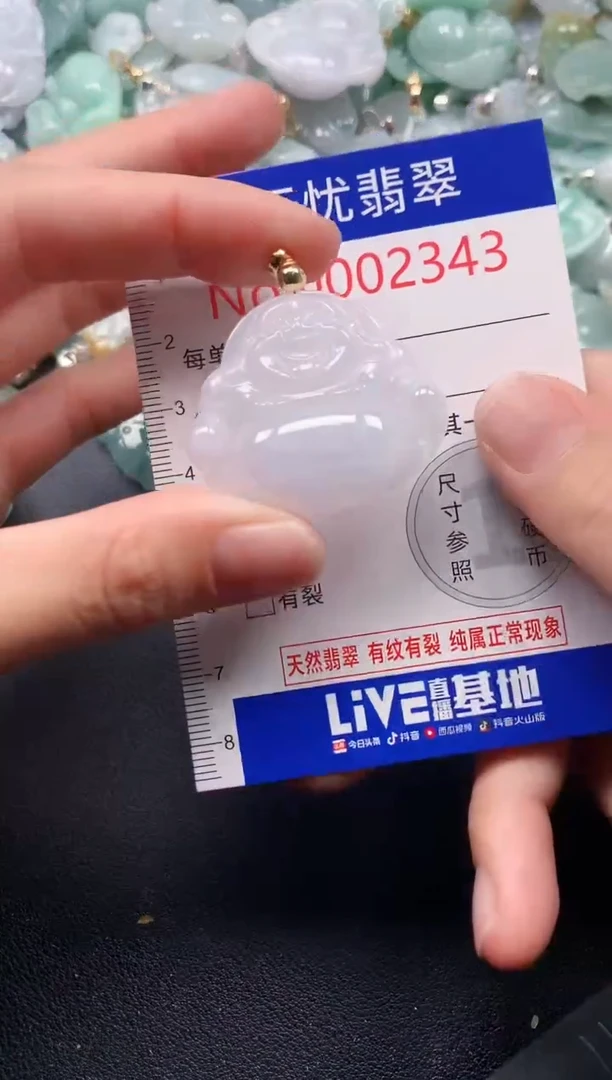 吊坠(不含链)未镶嵌翡翠2343