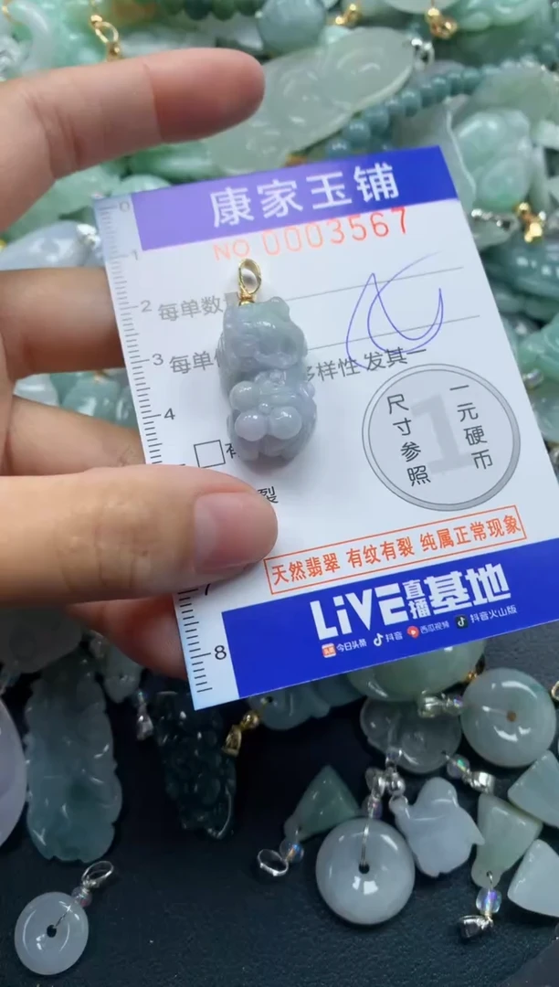 颈饰未镶嵌翡翠3567