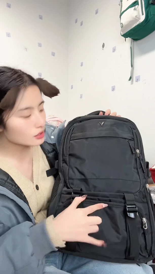 牛皮（革）学生双肩包