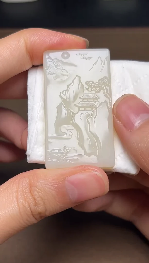 颈饰未镶嵌和田玉13