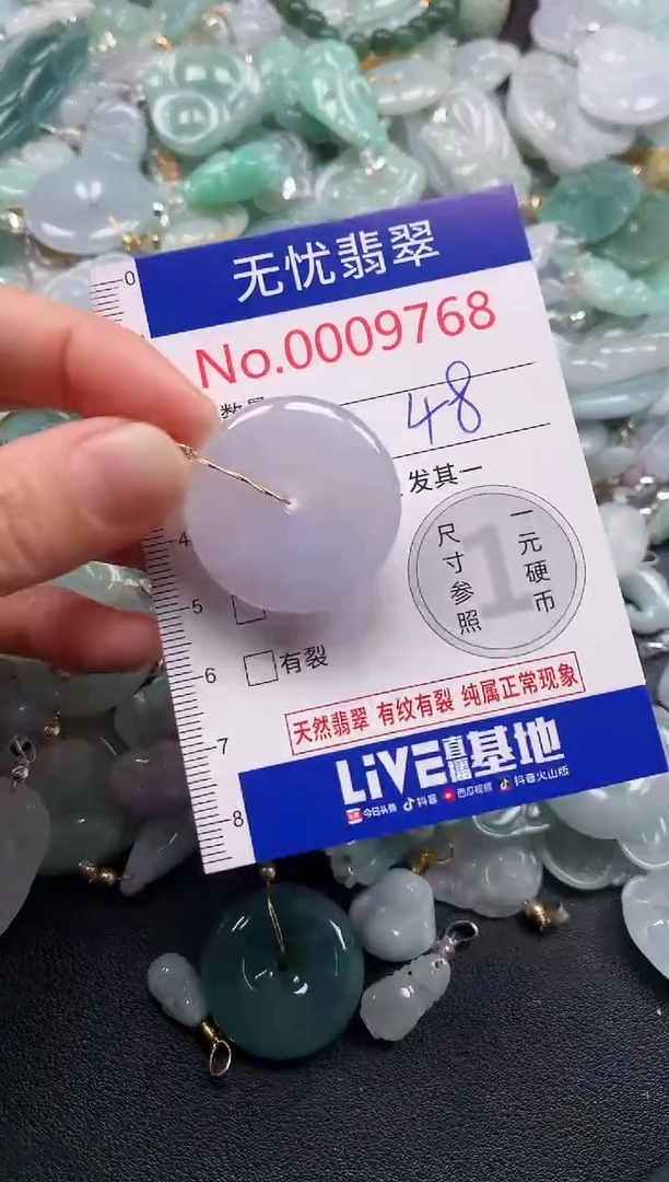 颈饰未镶嵌翡翠9768