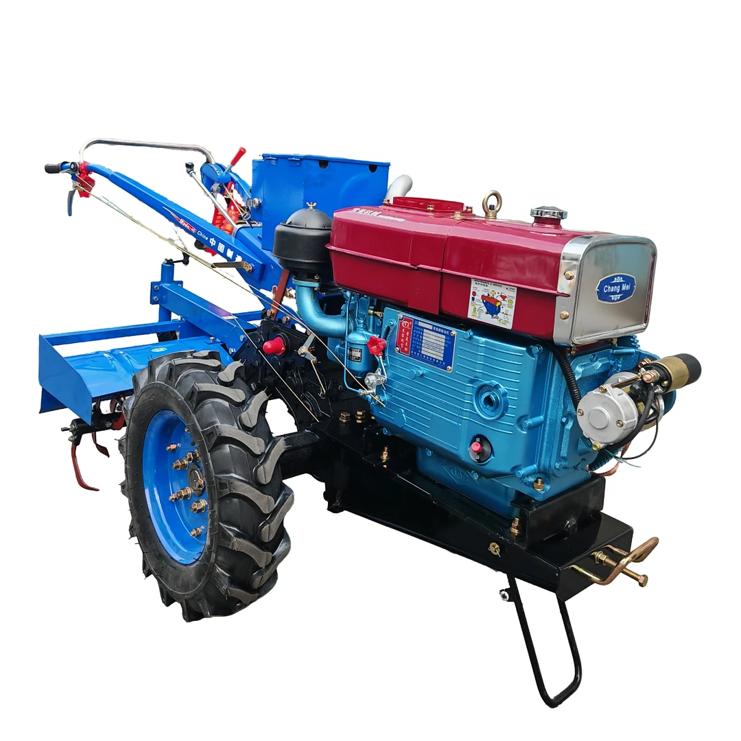 常美15-18马力121底盘手扶拖拉机旋耕机