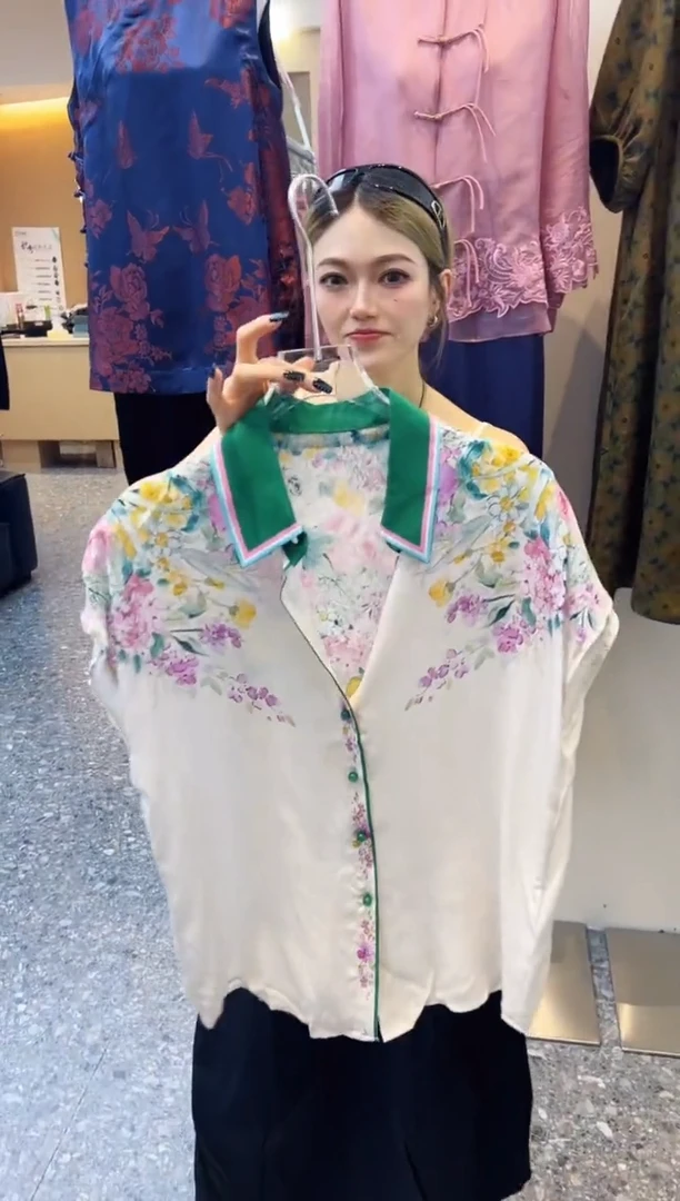 迷***汪张小张小龙专属国风上衣 5213   XXL码