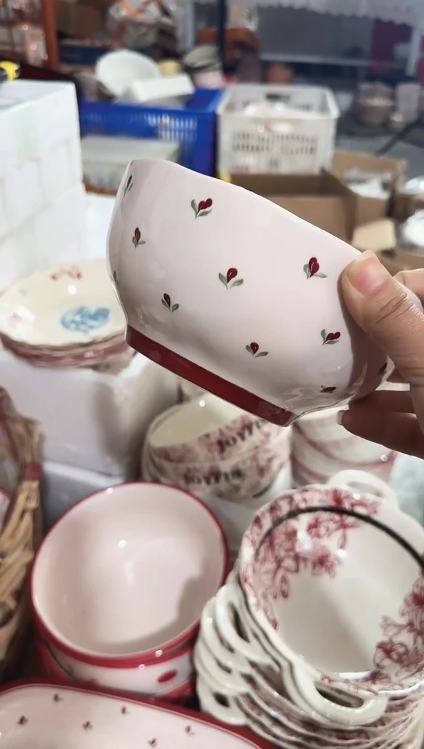 【7寸★2个】黑点针眼属正常陶瓷都有介意慎拍微瑕破损包赔