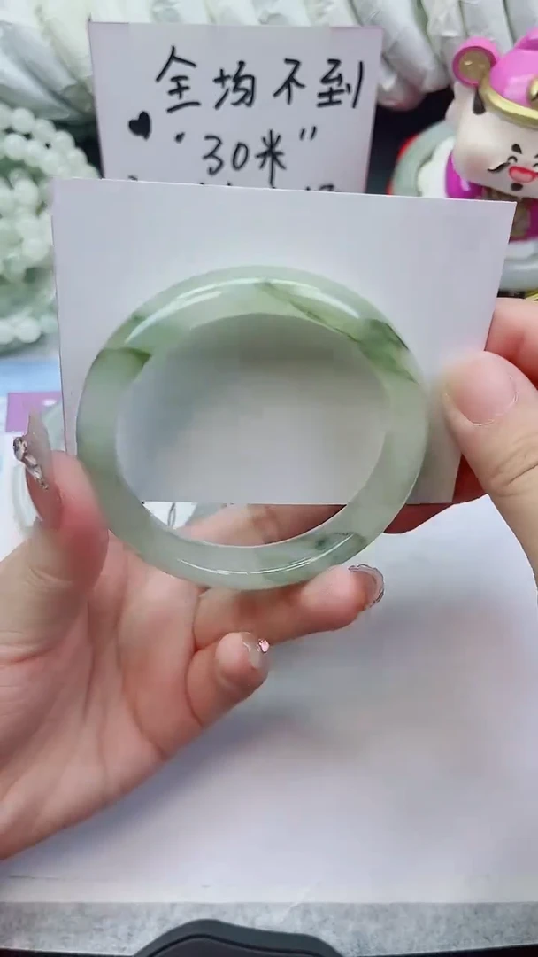 未镶嵌手镯石英质玉A155-58.5圈