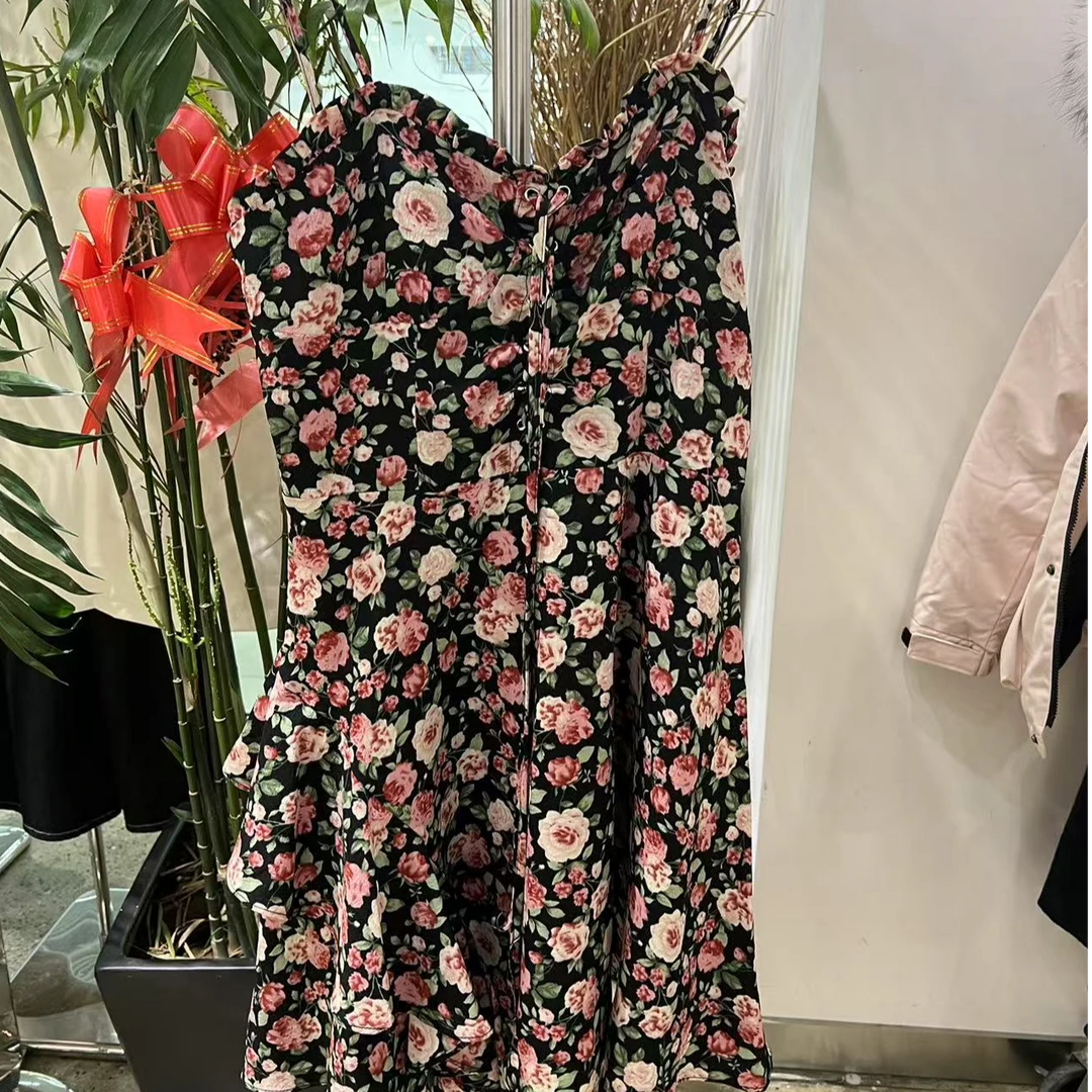 【113#门店新品】碎花吊带裙P844160558