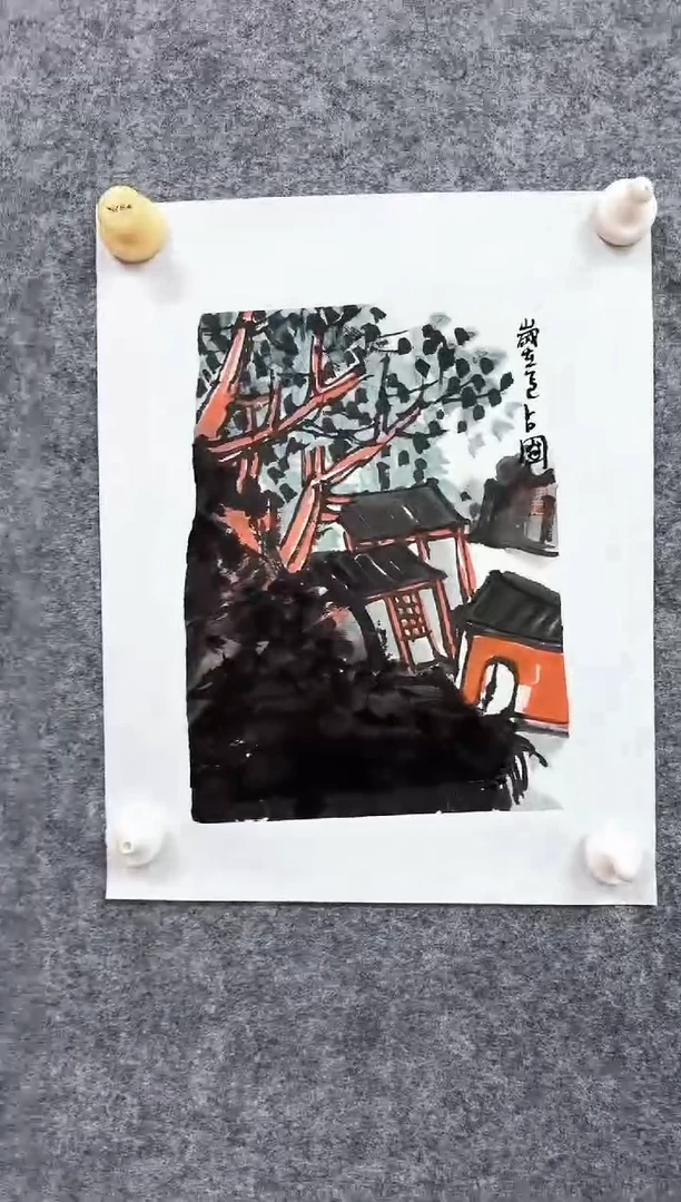 国画ST-JZP老师绘画作品