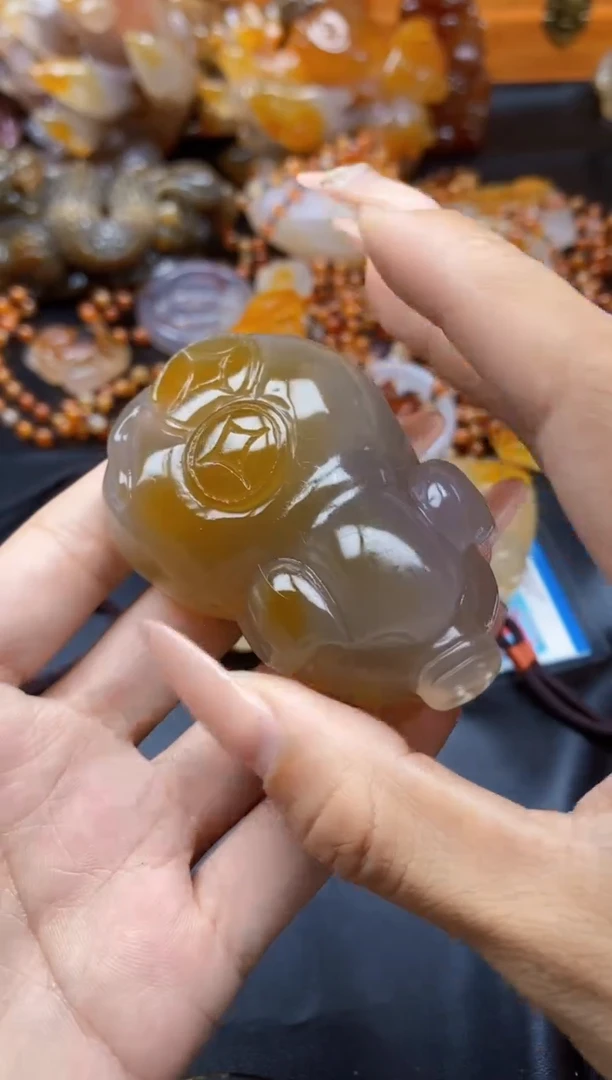 玛瑙/玉髓颈饰未镶嵌ll