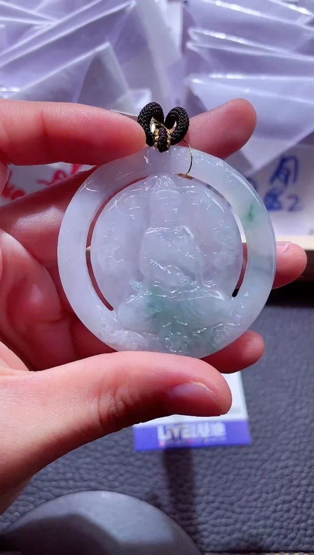 颈饰未镶嵌翡翠00009682普贤