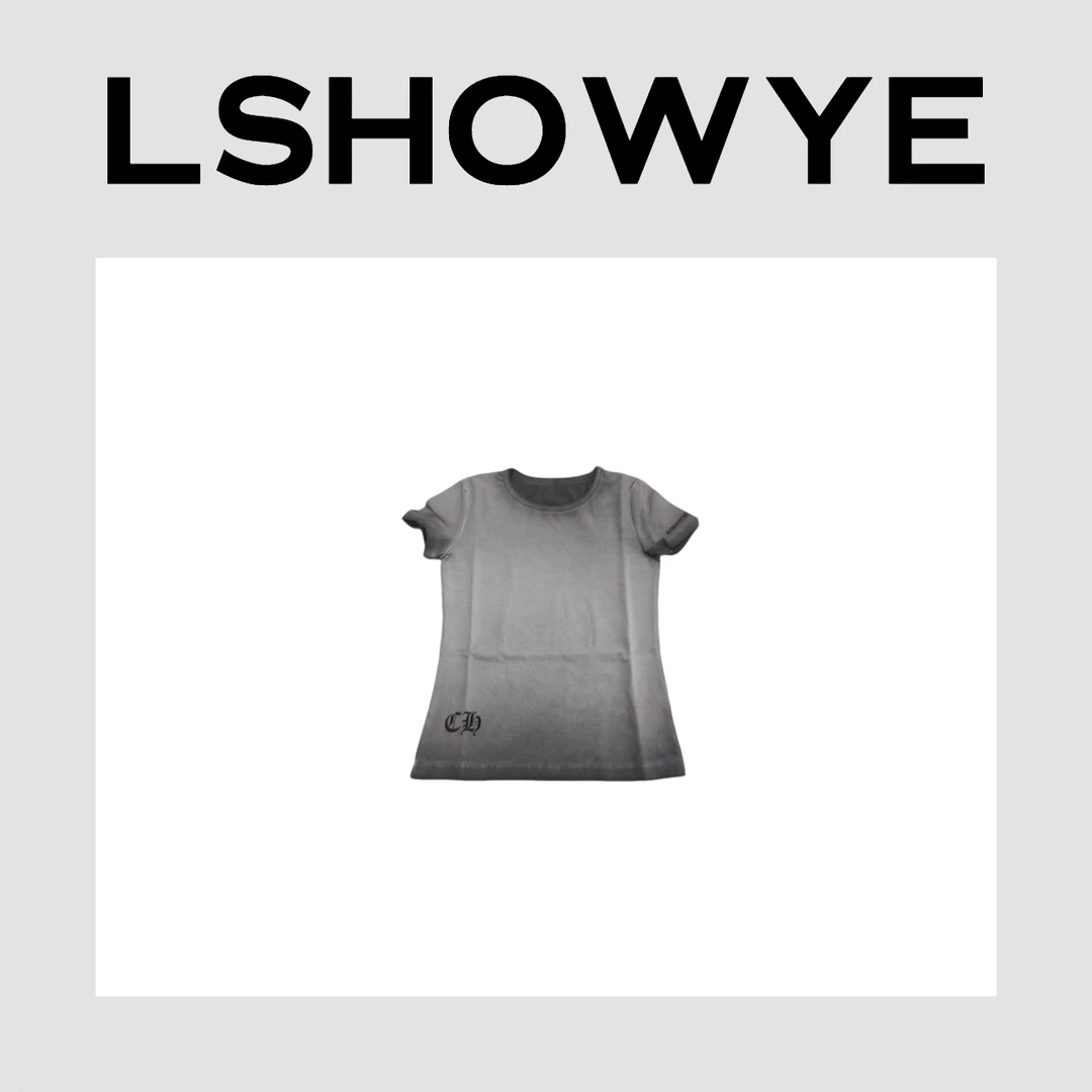 LSHOWYE｜水洗做旧印花短T 7XX149