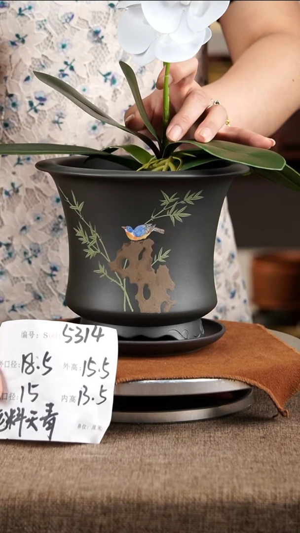 紫砂花盆紫砂花盆5314+z