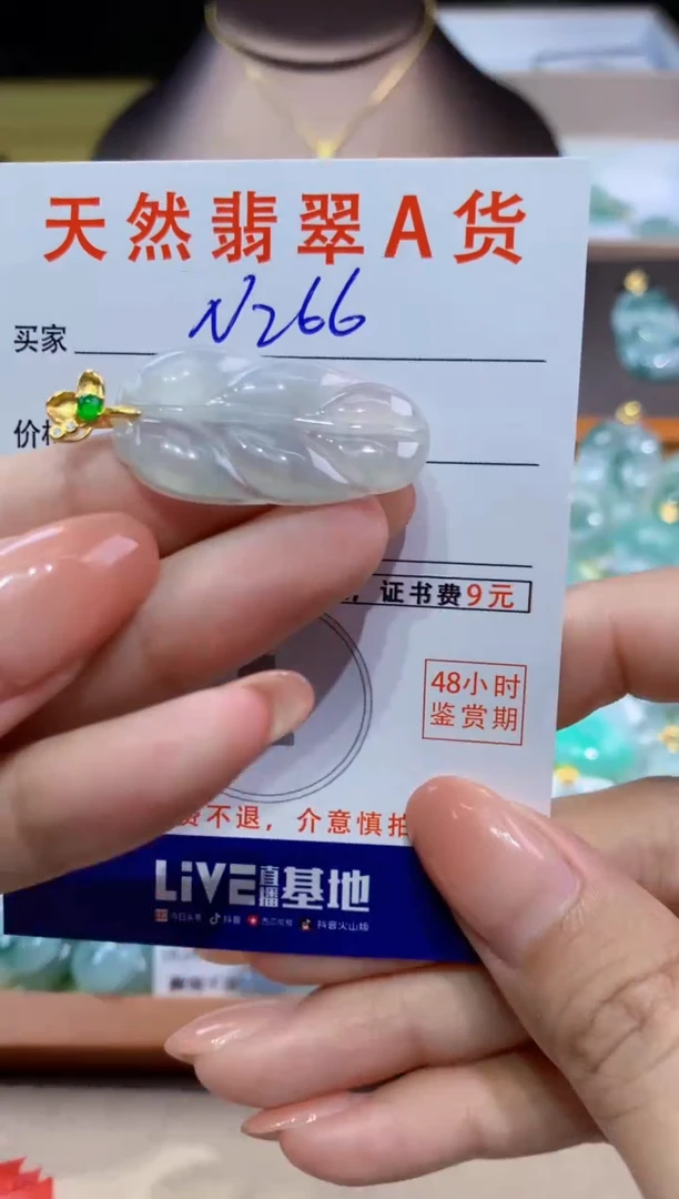 翡翠未镶嵌颈饰天然缅甸a货翡翠