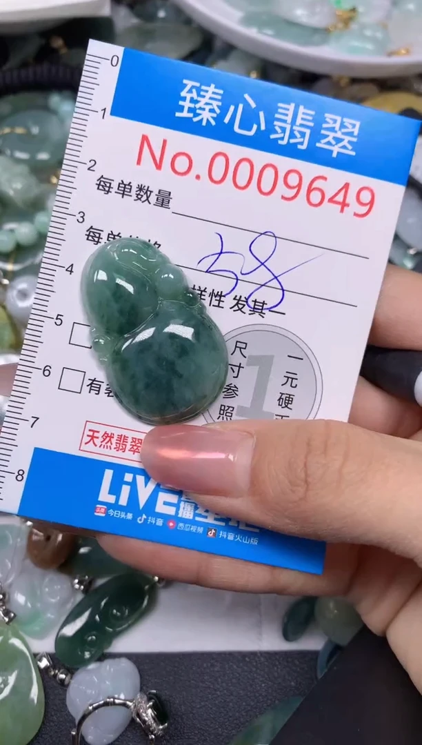 【闪购商品】翡翠颈饰未镶嵌含绳0009649