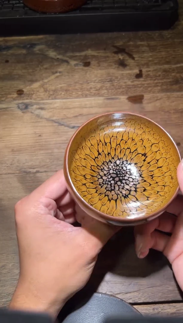 茶盏何定欣老师作品55