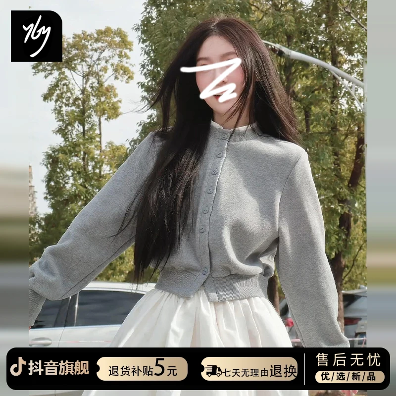 赫本风法式连衣裙子女秋冬季2025年新款小个子气质蓬蓬裙显高穿搭