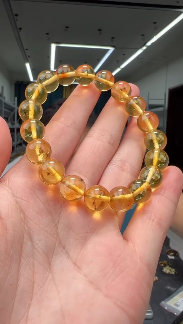 未镶嵌琥珀手链多样性拍一发一