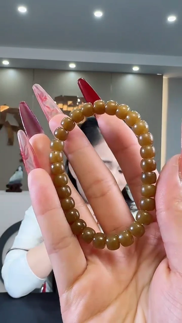 【闪购商品】和田玉手串未镶嵌手串约卡10多样性拍一发一