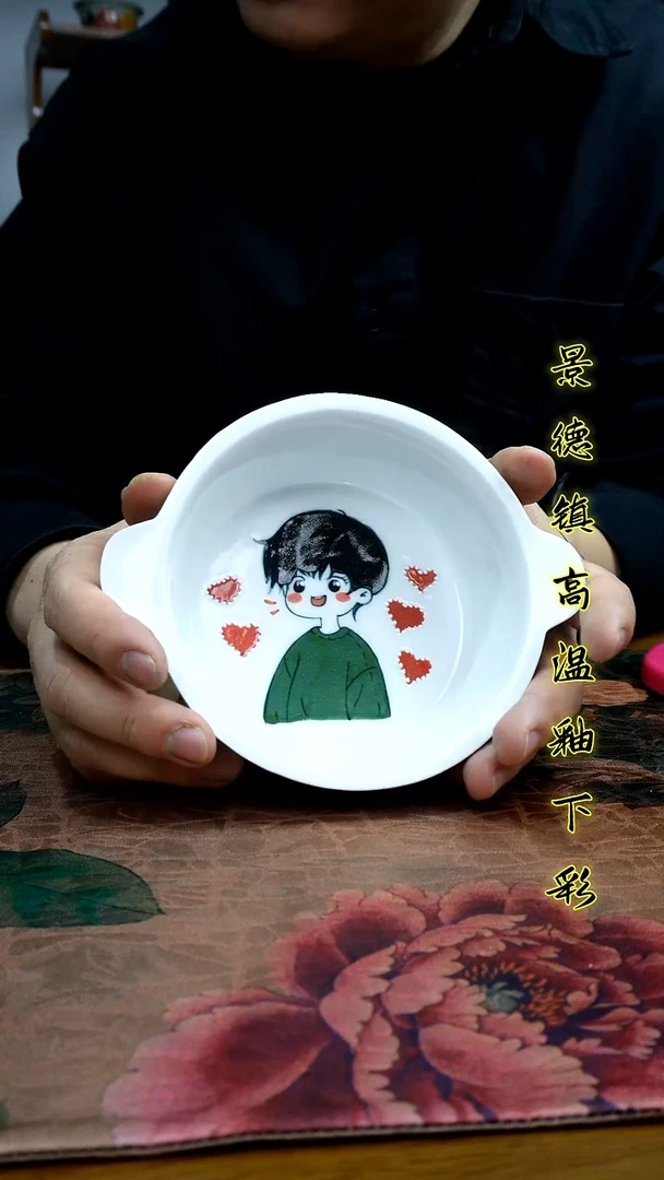 其他景德镇高温瓷（小双耳碗）福利价微瑕