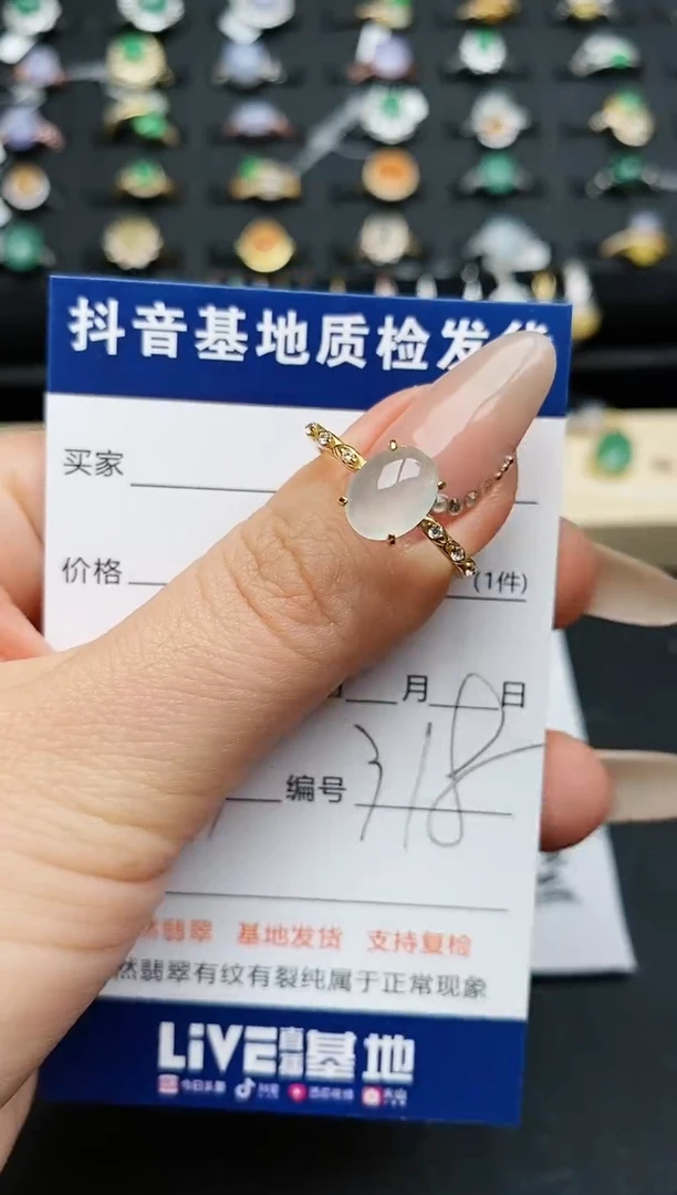 【闪购商品】翡翠戒指银S925镶嵌..........