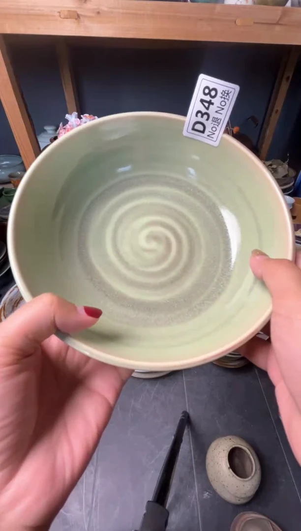 瓷片小*d348手工浅盘福利