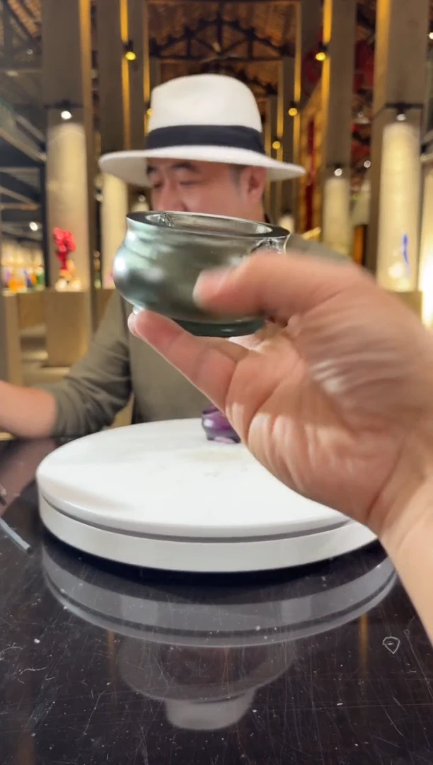 摆件烟灰色宣德炉