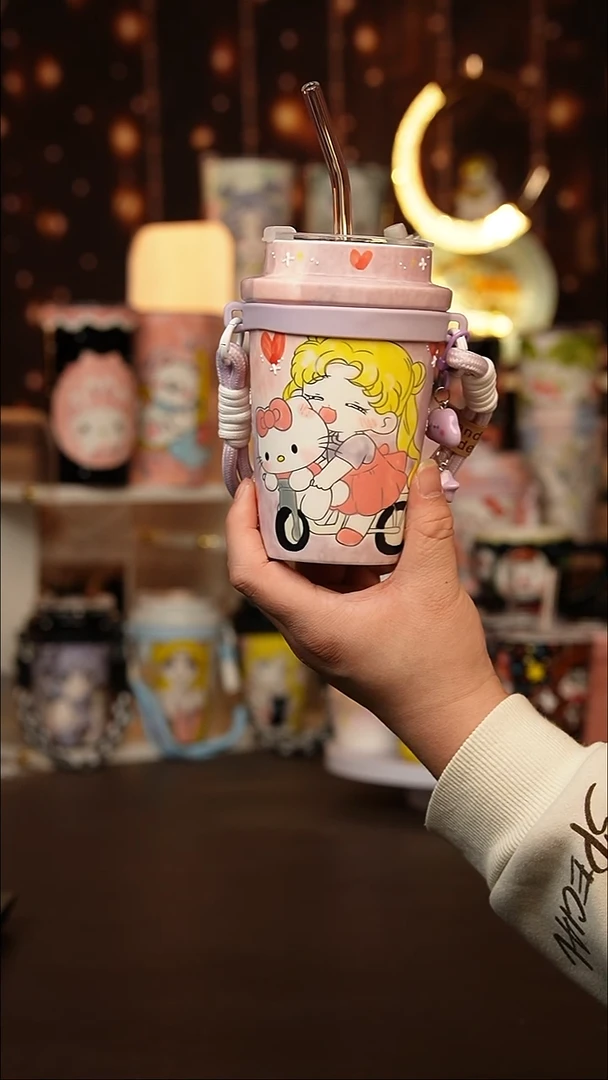（玉泥）景德镇手工手绘文创陶瓷杯