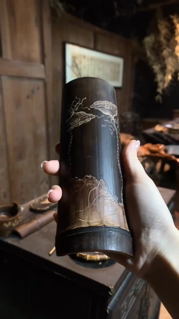 双莲蓬荷叶茶则.....