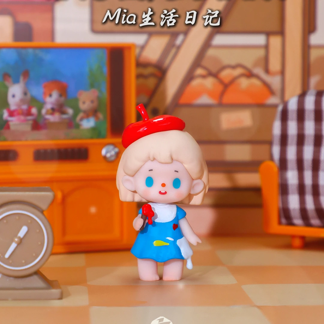 （代拆）Mia米亚生活日记系列萌粒盲袋潮玩摆件