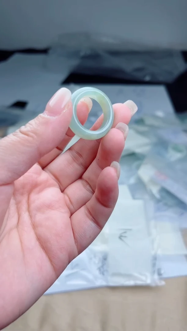 翡翠未镶嵌颈饰戒圈