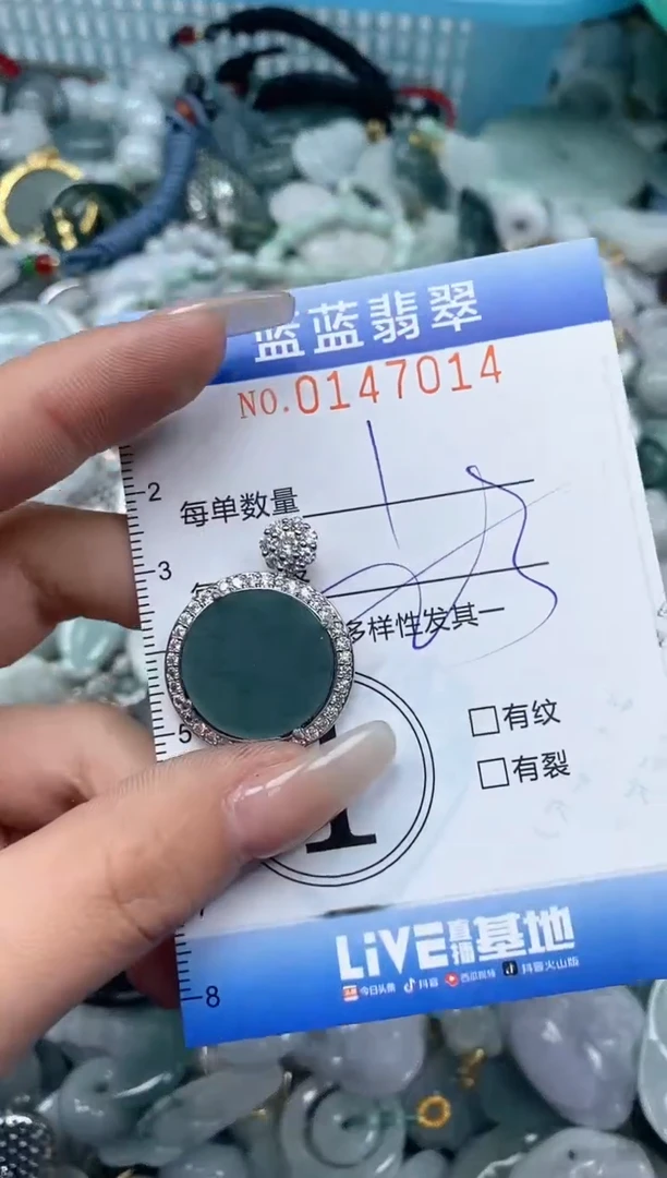 【闪购商品】翡翠颈饰未镶嵌闪购0147014多样性发其一