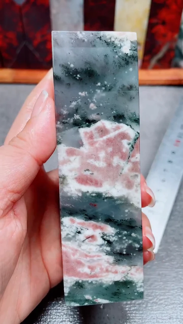 玉桂林鸡血玉素章 31 3.8左右