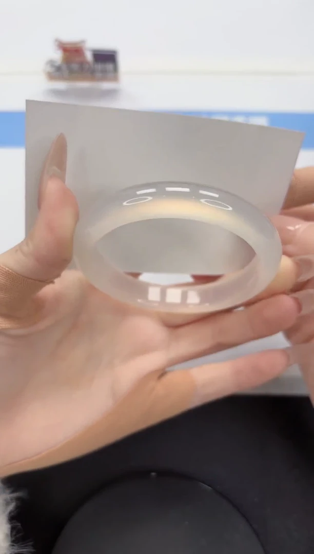 【闪购商品】石英质玉手镯未镶嵌A10-57.2