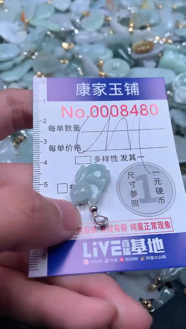 【闪购商品】翡翠吊坠(不含链)未镶嵌8480多样性发其一
