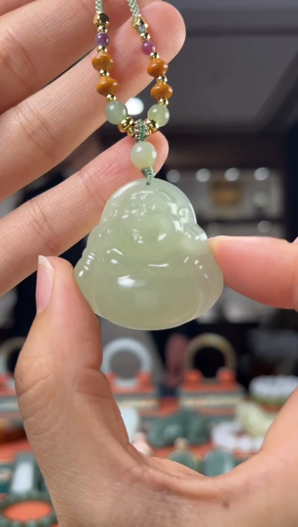 【闪购商品】和田玉颈饰未镶嵌佩佩35mm左右