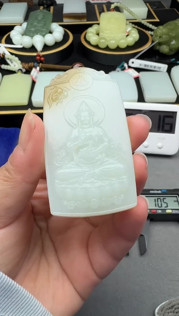 颈饰未镶嵌和田玉4