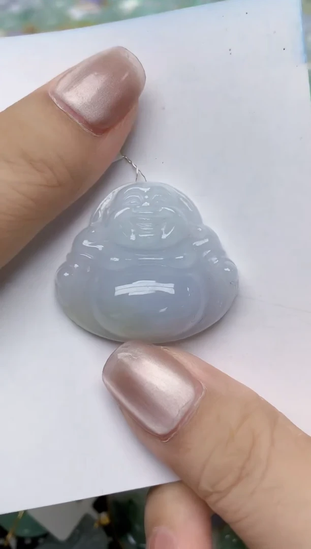 翡翠未镶嵌颈饰天然缅甸A货翡翠