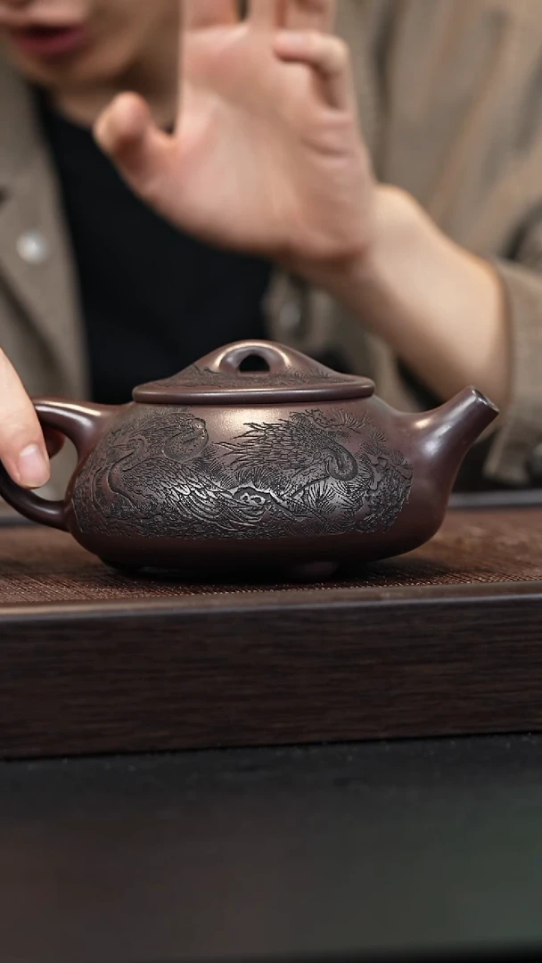 茶壶紫砂宜兴紫砂壶h4246