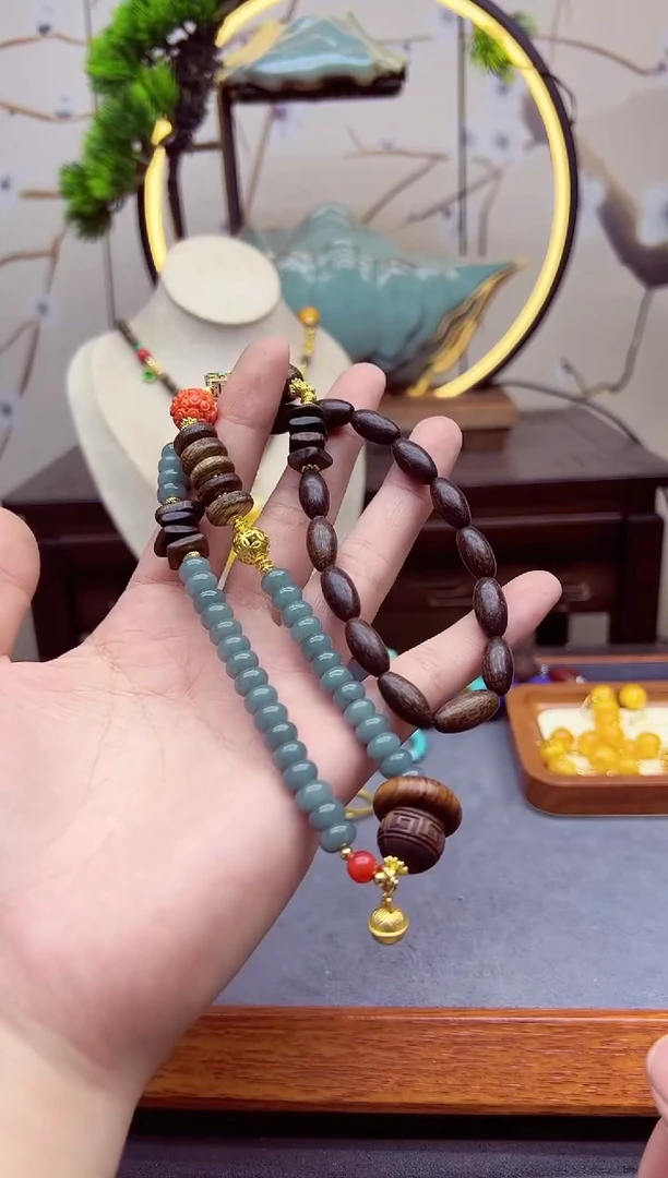 【闪购商品】翡翠手链14K金镶嵌s241`````````