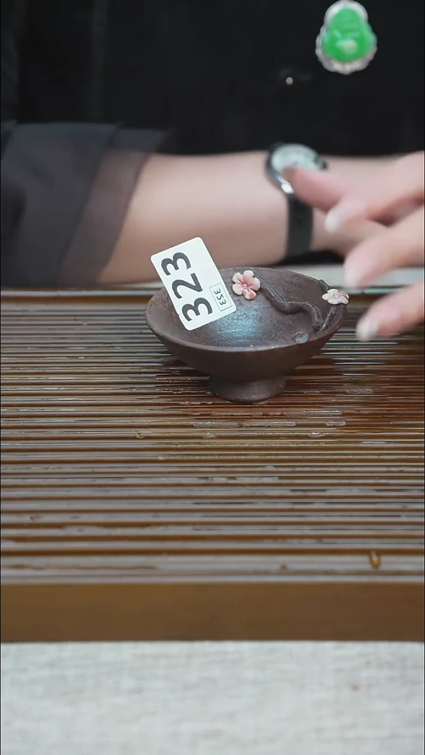 纯手工粗陶茶具每一只不一样