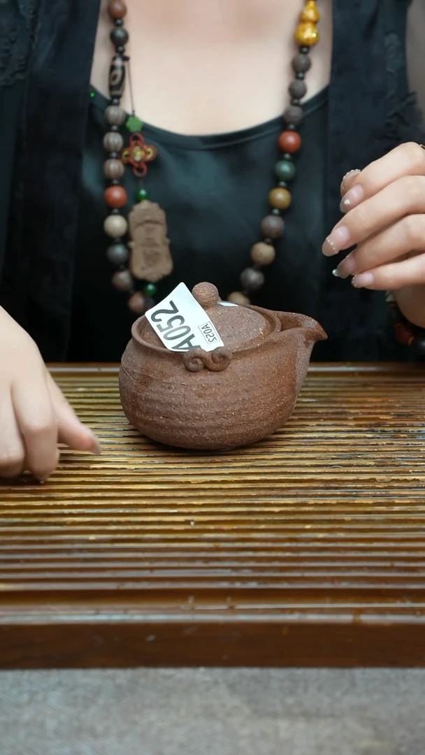 万古烧粗陶手工茶具