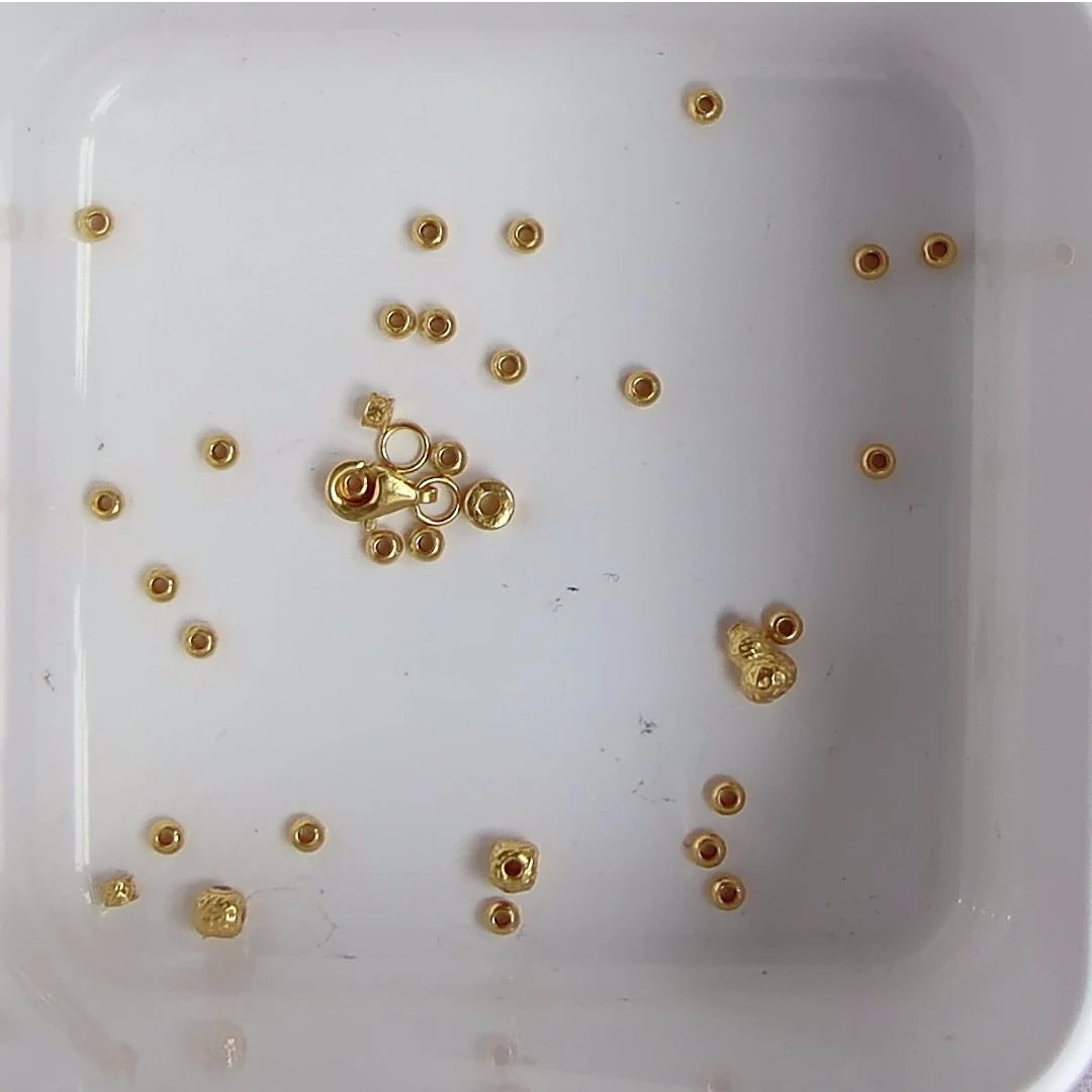 黄金足金小金 豆 1