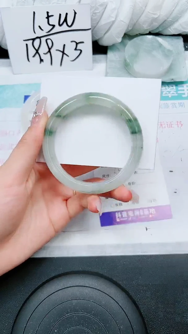 【闪购商品】石英质玉手镯未镶嵌A275-59`60`