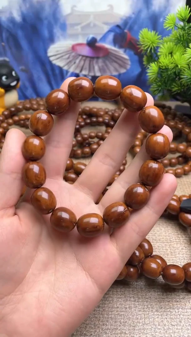 紫金鼠吊坠3号手串