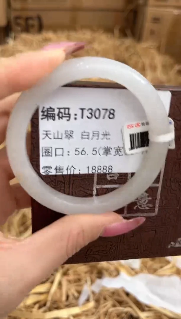 未镶嵌手镯石英质玉T3078