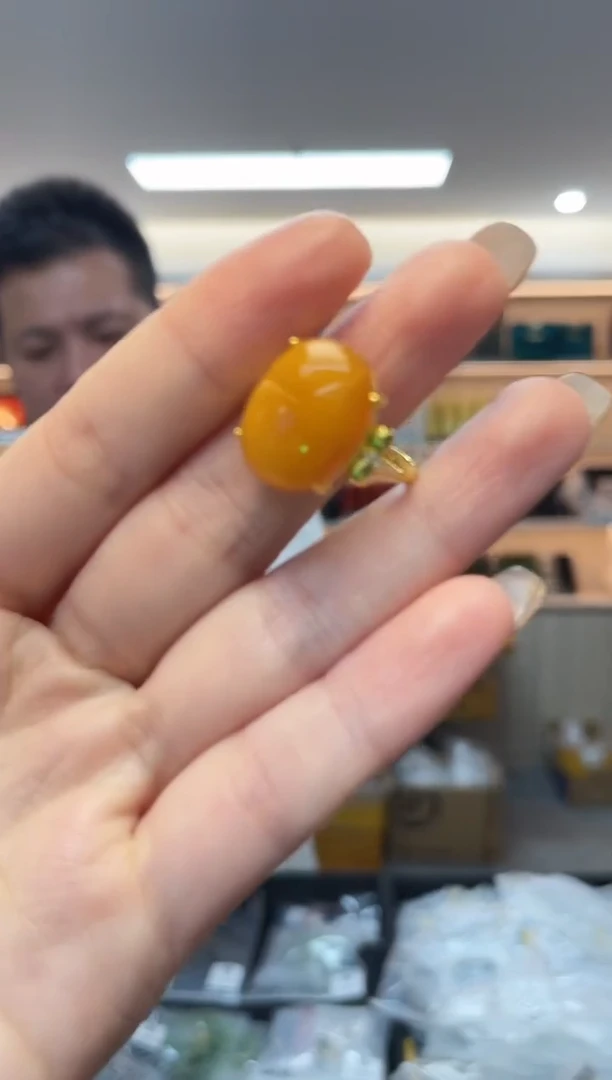 裸石蜜蜡未镶嵌（多样性发一件）