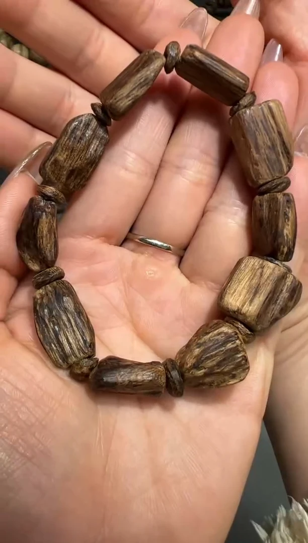 【闪购商品】沉香手串达拉干九分沉随型手串11克