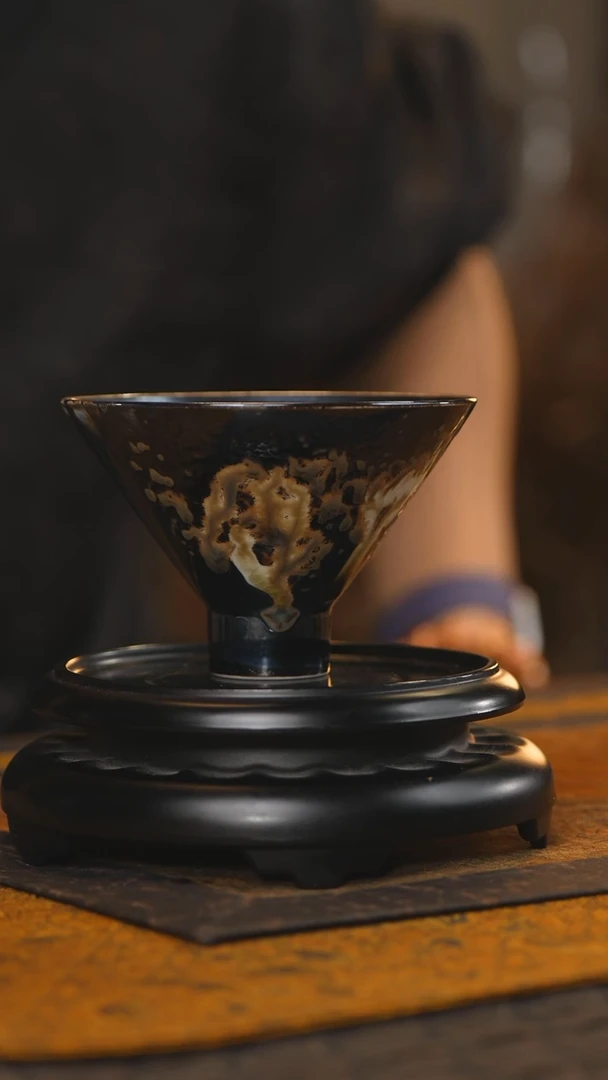 62柴房陶瓷柴烧窑宝落灰主人杯