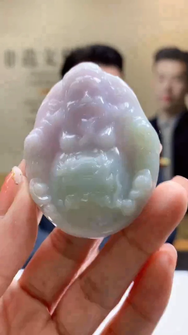 定制翡翠未镶嵌1088jj-毛货挂件14