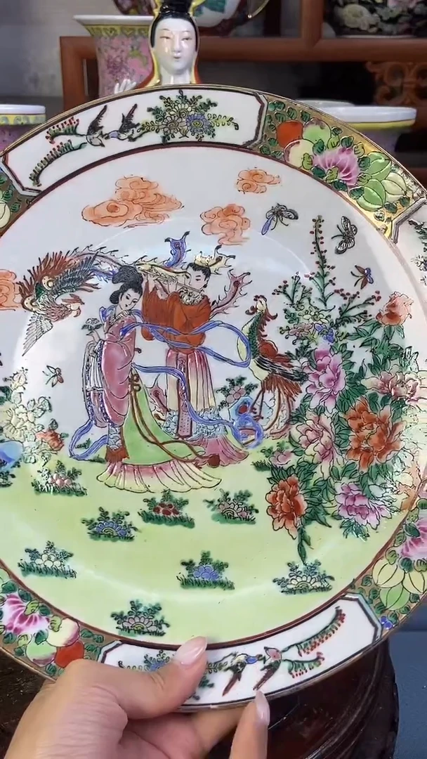 瓷片微瑕慎拍景德镇窑老厂瓷器单件